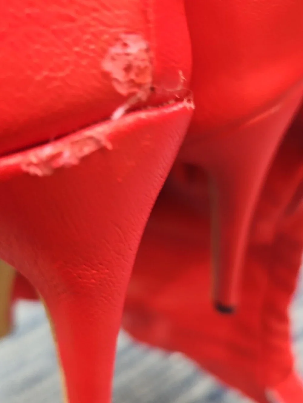 Red Over-the-Knee Pointed Stiletto Boots - Women's Fashion Boots
